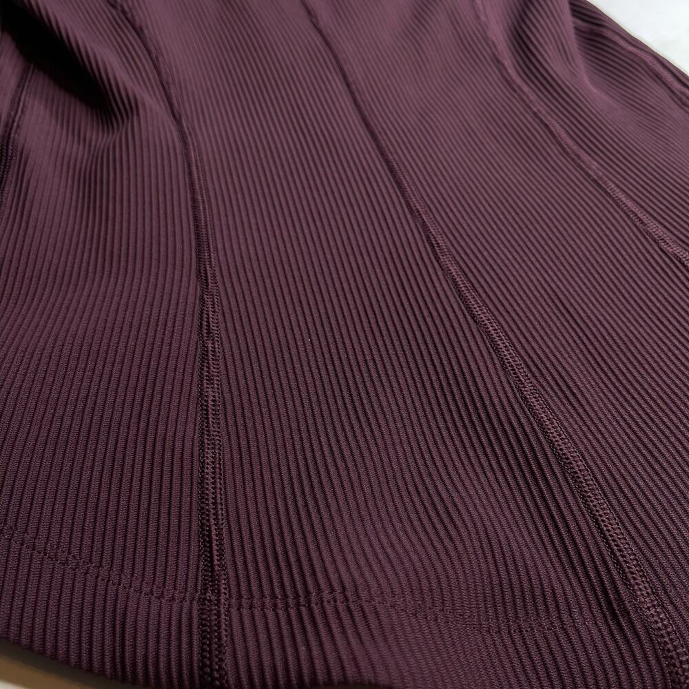 Athleta Salutation Ribbed Jacket womens size M Slate - Picture 11 of 14